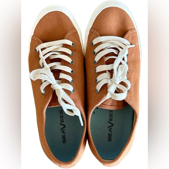 Seabees Monterey Classic Canvas Sneaker in Spice - Picture 4 of 8